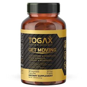 Glucosamine Chondroitin - Turmeric MSM Boswellia - Joint Support Supplement - Mobility Comfort Flexibility - Help with Inflammatory Response - Arthrit