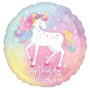 Birthday Wishes Enchanted Unicorn