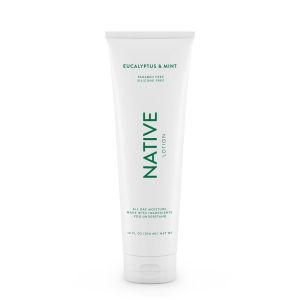 Native Natural Hand and Body Lotion, Eucalyptus & Mint, Paraben Free, Silicone Free 12 oz"