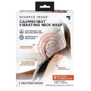 Collections Etc Lightweight Calming Heat Massaging Neck Wrap