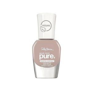 Sally Hansen Good.Kind.Pure Demi Matte Vegan Nail Color, Roasted Chestnut - 0.33 fl oz Pack of 1"