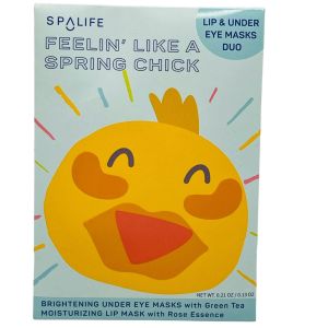 SpaLife Feelin Like A Spring Chick Lip  Under Eye Masks Duo