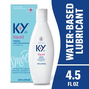 K-Y Water Based Personal Lubricant, Lube For Sexual Wellness, Vaginal Moisturizer, 4.5 fl oz"