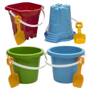 American Plastic Toys Jumbo Pail, Mold & Shovel Assortment