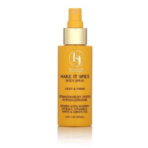 BLACK GIRL SUNSCREEN - Make it Spice - First Ever Body Spray by BGS, Light & Fresh, Vitamin E, White & Green Tea, Essential Oils and Antioxidants, Soothes & Hydrates Skin"