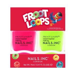 Nails.INC x Froot Loops Scented Nail Polish Duo