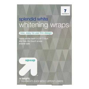 Up & Up Splendid White Teeth Whitening Wraps 7 Day Treatment