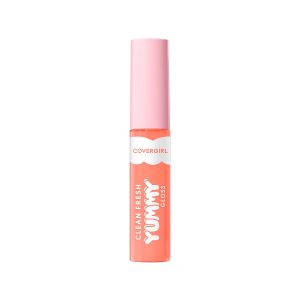 COVERGIRL Clean Fresh Yummy Lip Gloss, 250 Peach Out, 0.33 fl oz"