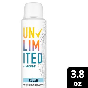 Degree Unlimited Antiperspirant Deodorant Clean, 3.8 oz"