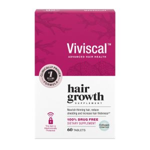 Viviscal Women's Hair Growth Supplements for Thicker, Fuller Hair | Clinically Proven with Proprietary Collagen Complex | 60 Tablets - 1 Month Supply"