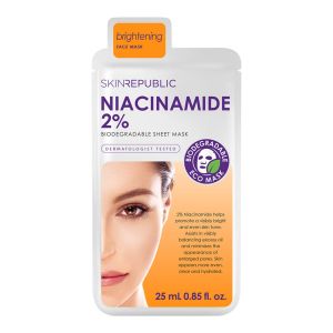 Skin Republic Biodegradable Niacinamide 2% Face Mask, 25ml