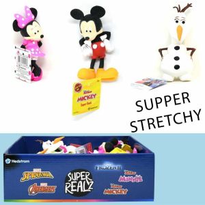 Disney Asst Super Realz - Minnie Mouse, Mickey Mouse, Olaf Figures in Display - 1PC Each, Total 3 Pcs"