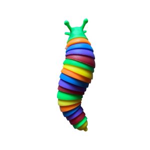 Jaru Sensory Silly Slug - 7 Inches, Tactile Stretch Toy, Colorful and Fun, Ideal for Stress Relief"