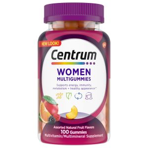 Centrum Multigummies Womens Gummy Vitamins, Multivitamin Supplement, 100 Count"