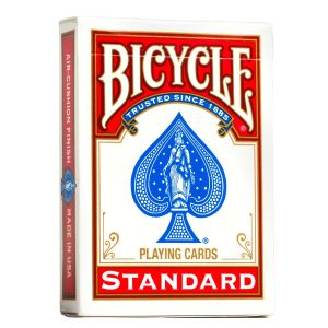 Bicycle Playing Cards, Standard Index, 1 Deck (Red or Blue - Color May Vary)"