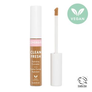 COVERGIRL Clean Fresh Hydrating Concealer, 380 Tan, 0.23 oz, Lightweight, Vegan Formula, Concealer Makeup, Full Coverage Concealer, Under Eye Concealer, Concealer for Dark Circles"