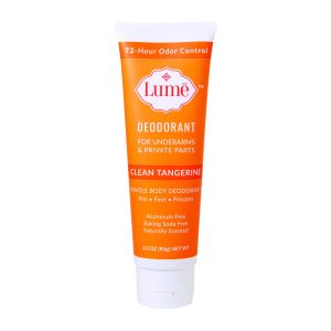 Lume Deodorant For Underarms & Private Parts 3oz Tube (Clean Tangerine)