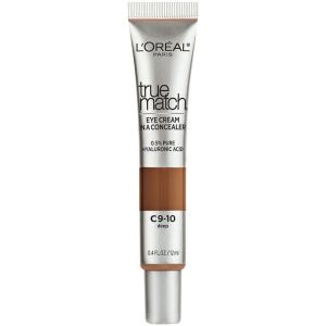 L'Oreal Paris True Match Pure Hyaluronic Acid Eye Concealer, C9-10 Deep, 0.4 fl oz"