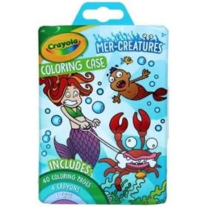 Crayola Mer-Creatures Coloring Case Set