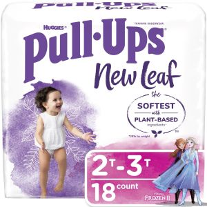 Pull-Ups New Leaf Girls' Disney Frozen Training Pants, 2T-3T, 18 Ct (Select for More Options)"