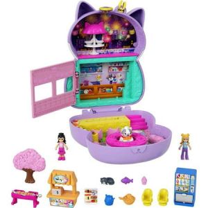 Polly Pocket Sushi Shop Cat Compact