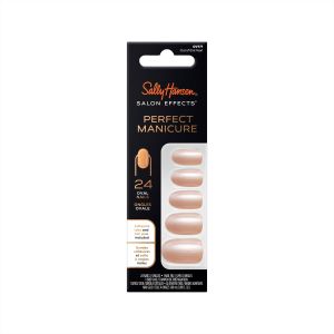 Sally Hansen Perfect Manicure Press On Nails, Oval Shape, Out of this Pearl, 24 False Nails"