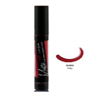 L.A. Girl Matte Flat Finish Pigment Lip Gloss, Frisky"