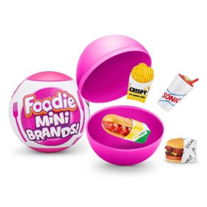 Foodie Mini Brands Mystery Capsule Miniature Brands Collectible Toy by ZURU