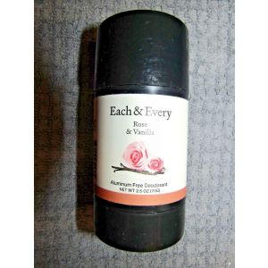 Each  Every Natural Deodorant for Sensitive Skin (rose  vanilla)