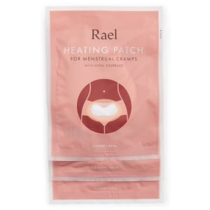 Rael Heating Patch, for Menstrual Cramps, with Extra Coverage, 3 Count"