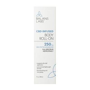 Balans Labs Body Roll-on with CBD, One Size