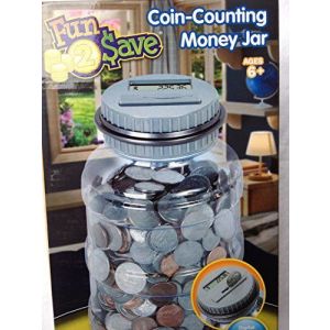 Fun2 Save Coin Money Digital Counting Jar Bank