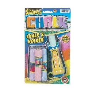 Sidewalk Chalk W/Holder