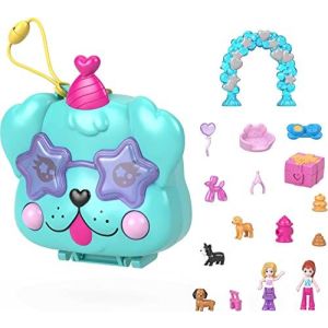 Polly Pocket Doggy Birthday Bash Compact - Multi-Color