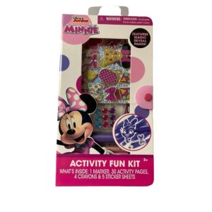 Disney Junior Minnie Activity Fun Kit with Activity Pages and Sticker Sheets