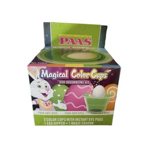 PAAS Magical Color Cups Egg Decorating Kit