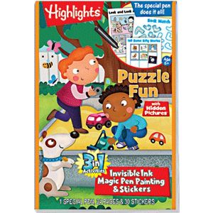 Lee Publications 3 in 1 Activities Puzzle Fun with Hidden Pictures, 1 set"