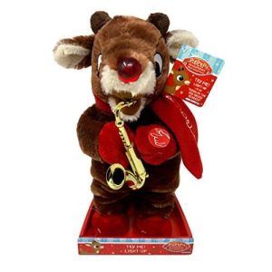 Merry Brite Animated Rudolph Sax, 12 in | CVS