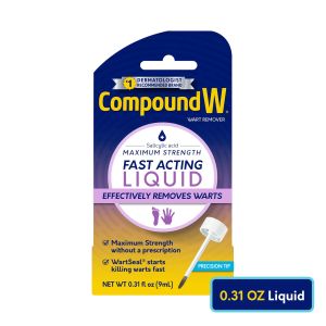 Compound W Maximum Strength Fast Acting Liquid Wart Remover, Salicylic Acid, 0.31 fl oz"