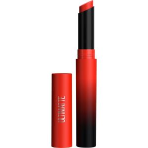 Maybelline Color Sensational Ultimatte Slim Lipstick Makeup, More Scarlet"