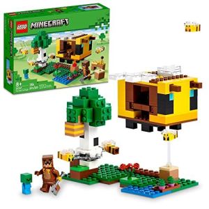 Lego Minecraft the Bee Cottage 21241 Toy Building Set with Honey Bear, Baby Zombie and Bee Figures - Multicolor