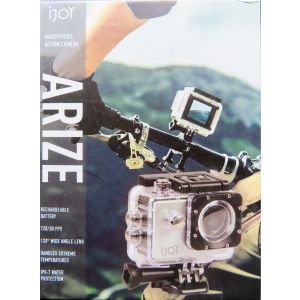 IJOY Arize Action Camera W/ 120 Degree Wide Angle Lens, Clear (IJARIZE720-CVS)