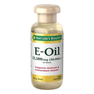 Nature’s Bounty Vitamin E 30,000 IU Oil for Radiant Skin & Immune Health, 2.5 Fl Oz"