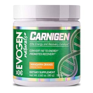 Evogen Naturals | Carnitine Burning Powder, Carnitine Tartrate, Acetyl-l-carnitine, Carnitine Carnitine Fumarate, Bioperine | 50 | Orange"