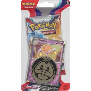 Pokemon Trading Card Game Scarlet  Violet Paldea Evolved Checklane BLISTER Pack [Booster Pack, Promo Card  Coin]"