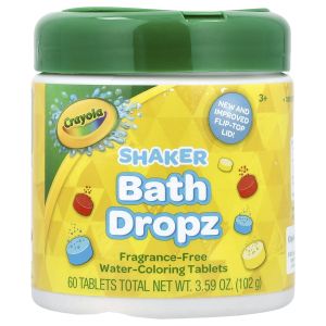 Crayola Bath Dropz Color, 60 Tablets, 3.59 OZ"