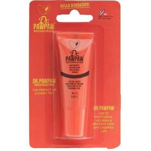 Dr. PAWPAW Multi-Purpose Balm | No Fragrance Balm, For Lips, Skin, Hair, Cuticles, Nails, and Beauty Finishing | 10 ml (Peach Pink)"