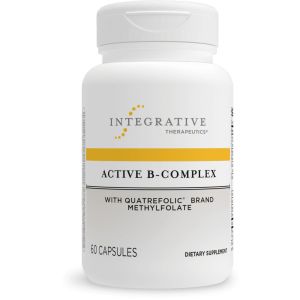 Integrative Therapeutics Active B-Complex - Energy Metabolism Support* - B-Complex Vitamin Supplement with 8 B-Vitamins, Vitamin B12, Folate, Choline - 60 Capsules"