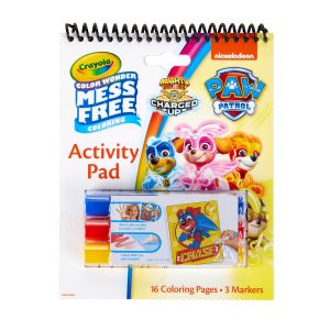 Crayola Color Wonder Paw Patrol Coloring Book & Activity Pad, 16 Pages, Unisex Child"