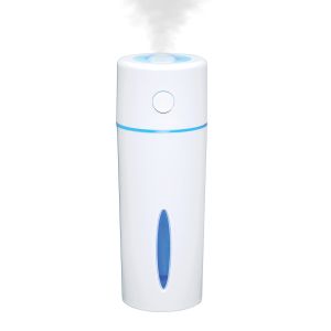 Treva Drop Light Cool Mist Travel USB Ultrasonic Humidifier, 150 ml with LED Lights"